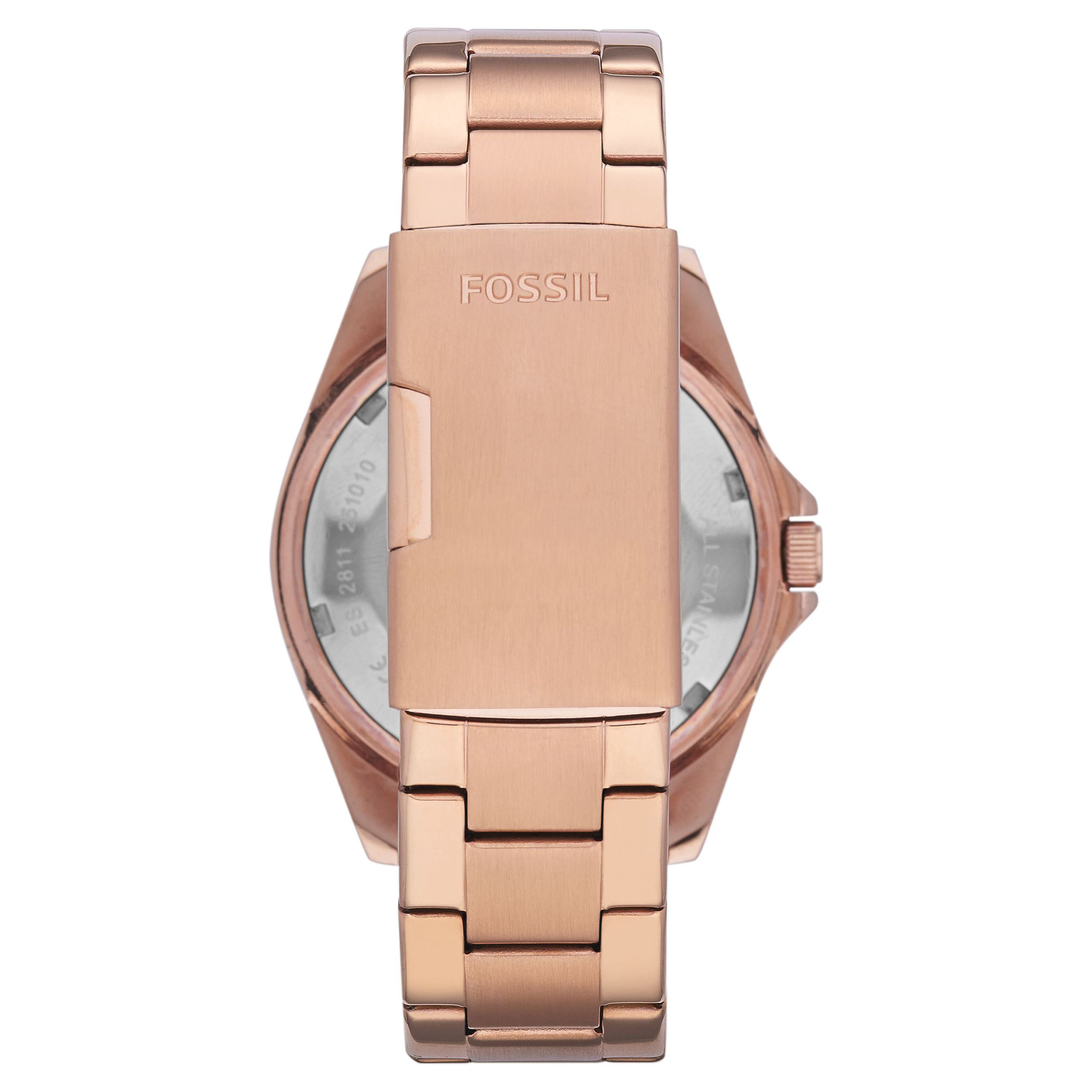 Fossil Women's Riley Multifunction, Rose Gold-Tone Stainless Steel Watch, ES2811 - image 3 of 4