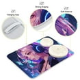 thumbnail image 5 of Anime Cool Girl Dish Drying Mats for Kitchen Counter Absorbent Microfiber Coffee Pad, 5 of 7