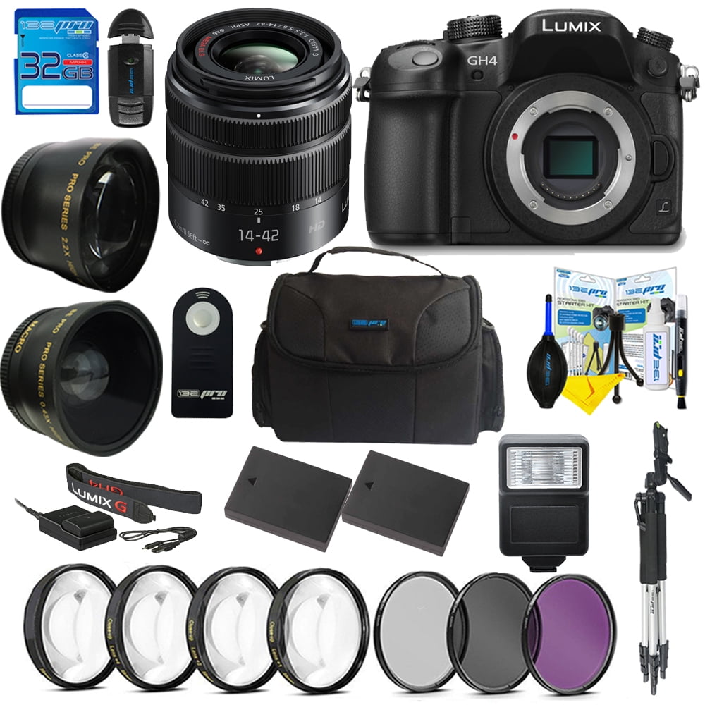 Panasonic Lumix Dmc Gh4 Mirrorless Micro Four Thirds Dslr Digital Camera Panasonic Lumix G Vario 14 42mm F 3 5 5 6 Ii Asph Mega O I S Lens Pixi Advanced Bundle Walmart Com Walmart Com Panasonic Lumix Dmc Gh4 Mirrorless Micro Four Thirds Dslr Digital Camera Panasonic Lumix G Vario 14 42mm F 3 5 5 6 Ii Asph Mega O I S Lens Pixi Advanced Bundle Walmart Com Walmart Com