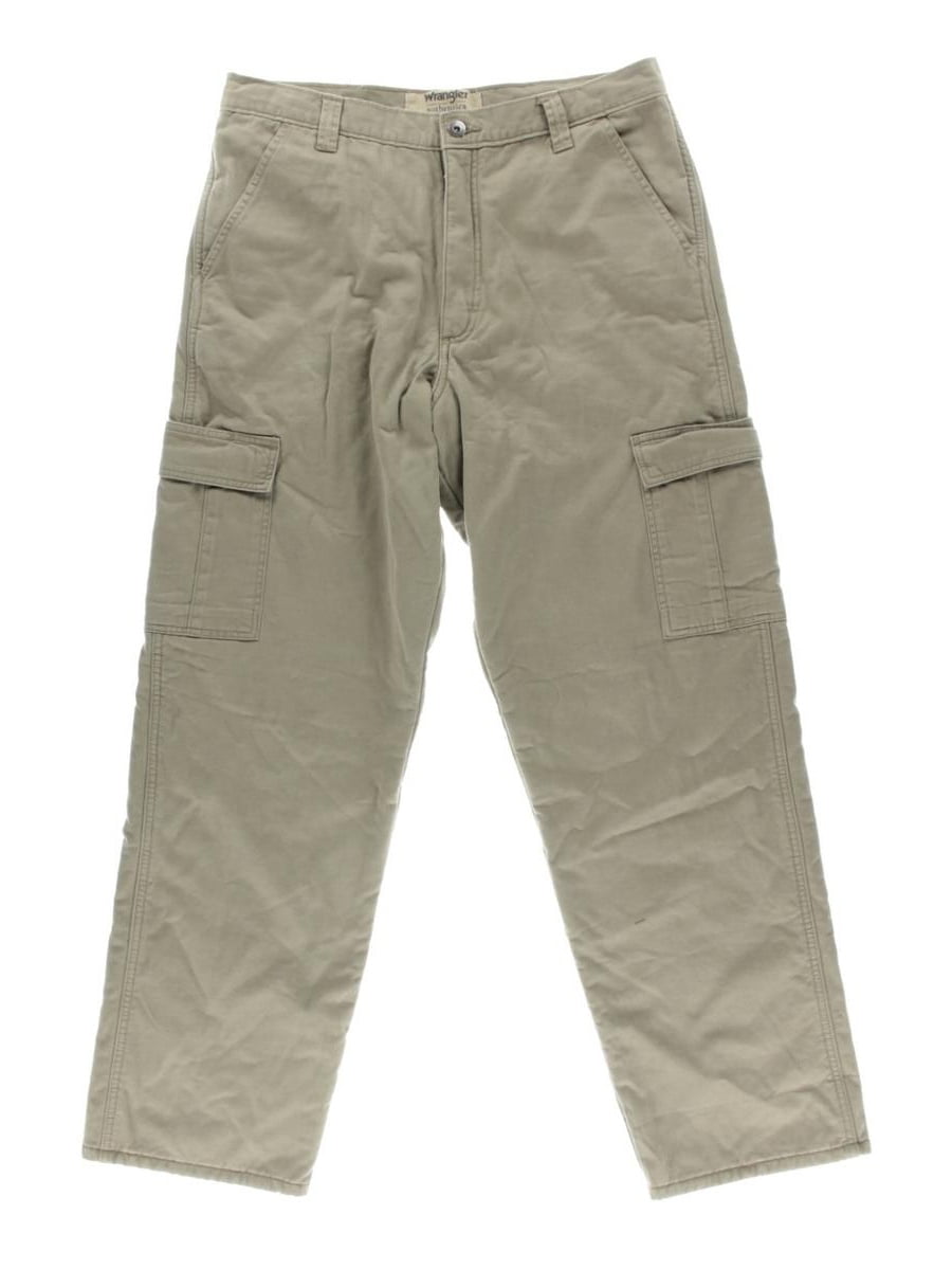 Wrangler Mens Fleece Lined Cargo Pants - Walmart.com
