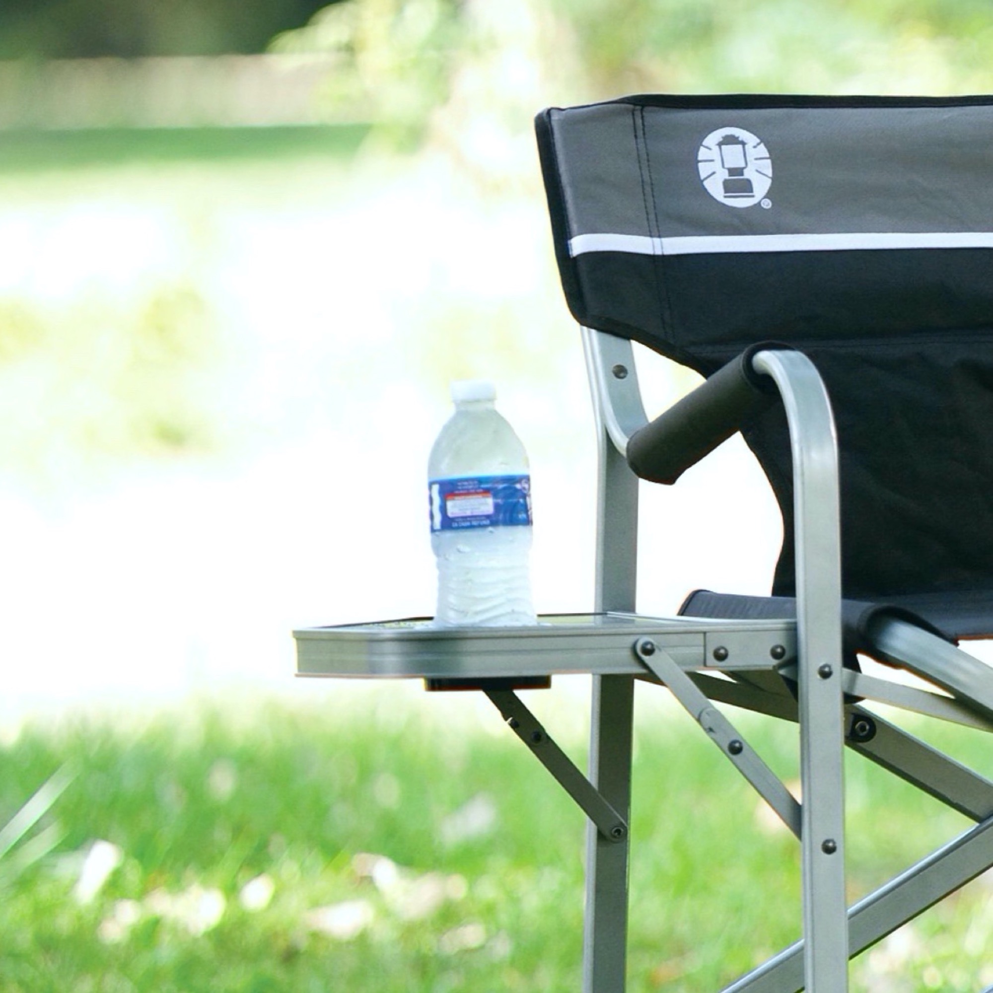 Coleman Aluminum Camping Chair with Side Table - image 2 of 5