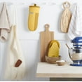thumbnail image 2 of KitchenAid Beacon Two-Tone Oven Mitt 2-Pack Set, Majestic Yellow, 5.75"x13", 2 of 7