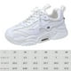 thumbnail image 2 of Mujeres zapatillas gruesas zapatos deportivos de malla sin deslizamiento de zapatillas gruesas de zapatillas de deporte sin alivio., 2 of 6