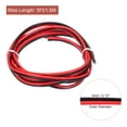 thumbnail image 2 of Cable paralelo de PVC de 16 AWG de 2 conductores, 5 pies/1.5 m de largo, 3 mm de diámetro, 300 V para cable LED RGB, cableado interno, 2 of 6