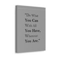 thumbnail image 2 of Inspirational Wall Art  Do What You Can Motivation Wall Decor for Home Office Gym Inspiring Success Quote Print Ready to Hang Unframed, 2 of 13