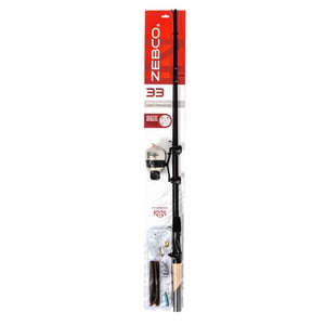 Zebco 33 Bass Spincast Rod and Reel Combo