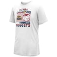 thumbnail image 2 of Unisex Stadium Essentials  White Denver Nuggets 2023 NBA Finals Champions City Edition T-Shirt, 2 of 4