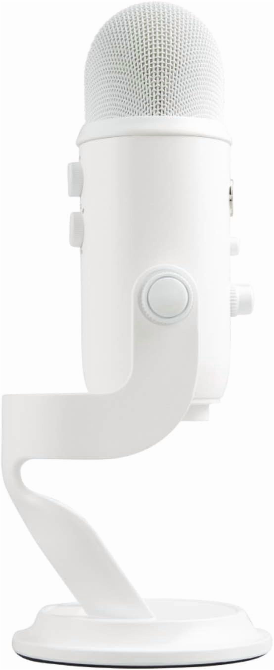 Blue Yeti USB Mic Plus Pack Whiteout  Studio Bundle