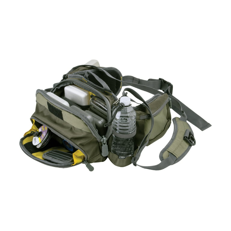 Allen Company Eagle River Lumbar Fly Fishing Pack, Olive Green