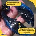 thumbnail image 4 of BaitFuel Tiny Paca Chunk 2'' Black/Blue 7pk, 4 of 7