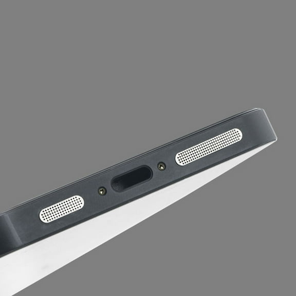 Milisten 24Pcs Metal Speaker Mesh Stickers for Phone Earphones Universal 1.00 x 0.24in Protective Covers