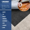 Rug Pad, Reversible Rubber Gripper, Non Skid Pads for Hardwood, Vinyl