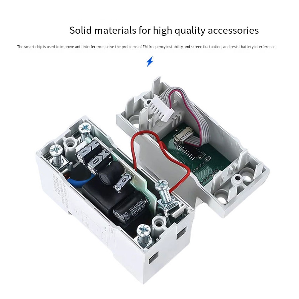 Led Voltage Protector Relay Adjustable Over/Under Voltage Current Protector 63A