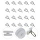 thumbnail image 3 of 20 piezas de poleas para riel de cortina, accesorios para poleas de cortina, accesorios para cortinas, 3 of 7