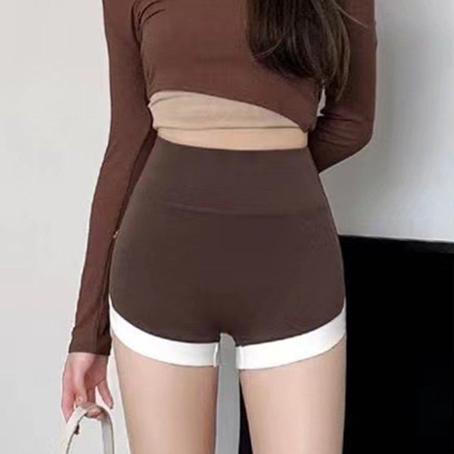 Women Casual Tight Shorts High Waist Running Gym Pants Sport Yoga Outwear Short