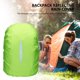 thumbnail image 5 of Sywqhk Mochila impermeable Cubierta para lluvia Antideslizante Correa con hebilla cruzada (Verde S) Sywqhk Alta Calidad, 5 of 9