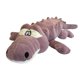 thumbnail image 1 of Almohada de peluche Hofun4U con forma de cocodrilo, 97 cm, color morado, 1 of 9