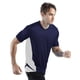 thumbnail image 2 of Gamegear® Cooltex - Camiseta transpirable de manga corta con cuello de pico para hombre (Azul Marino/Blanco), 2 of 2