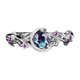 thumbnail image 3 of Xihbxyly Anillo de Amatista Vintage con Diseño de Estrella Envolvente, Elegante Joya de Compromiso con Amatista y Diamantes de Imitación, Regalo Perfecto para Cumpleaños, Aniversarios y Bodas. 1 Piez, 3 of 5