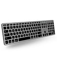 thumbnail image 1 of Macally Backlit Bluetooth Keyboard for Mac (2024 Upgraded Battery) - Compatible Apple Keyboard Wireless - Multi-Device Keyboard for MacBook Pro/Air, iMac, iMac Pro, Mac Mini, Mac Pro, 1 of 7