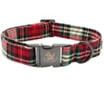 thumbnail image 1 of Collar para perro Elegant Little Tail Christmas Red Plaid L 41-61 cm, 1 of 6