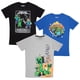 thumbnail image 1 of Set de ropa Minecraft Creeper Grid para niños, 3 piezas, talla 8, 1 of 7