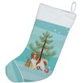 thumbnail image 2 of Carolines Treasures CK3476CS Papillon Christmas Tree Christmas Stocking, 2 of 2