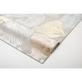 thumbnail image 4 of MDA Home London Cream/ Grey Botanical Area Rug - 2'8 x 7'8, 4 of 5