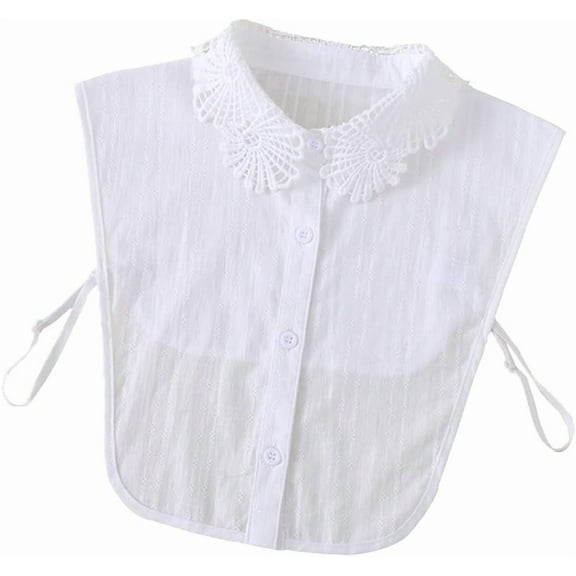 Half Shirt Blouse Collar Detachable Fake Collar Faux Dickey Collar
