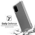 thumbnail image 4 of CoverON Samsung Galaxy S20 Plus Case Clear Slim Fit Hard Protective Phone Cover with TPU Bumpers - Pure View Series, 4 of 8