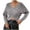 Gray, variant on Besolor Womens V Neck Long Sleeve Sweaters Fall Casual Cross Front Knitted Crop Pullover Tops
