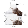 thumbnail image 5 of Picia Yak Waterproof Apron for Unisex Adult - Adjustable Bib Apron with Pockets, Ideal for Cooking, Gardening, Painting, and Household Chores, 5 of 9