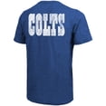 thumbnail image 3 of Indianapolis Colts Majestic Threads Tri-Blend Pocket T-Shirt - Heathered Royal, 3 of 3