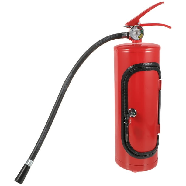Extintor de incendios Gabinete de vino Metal contenedor de vino licor caja de almacenamiento Boy regalo