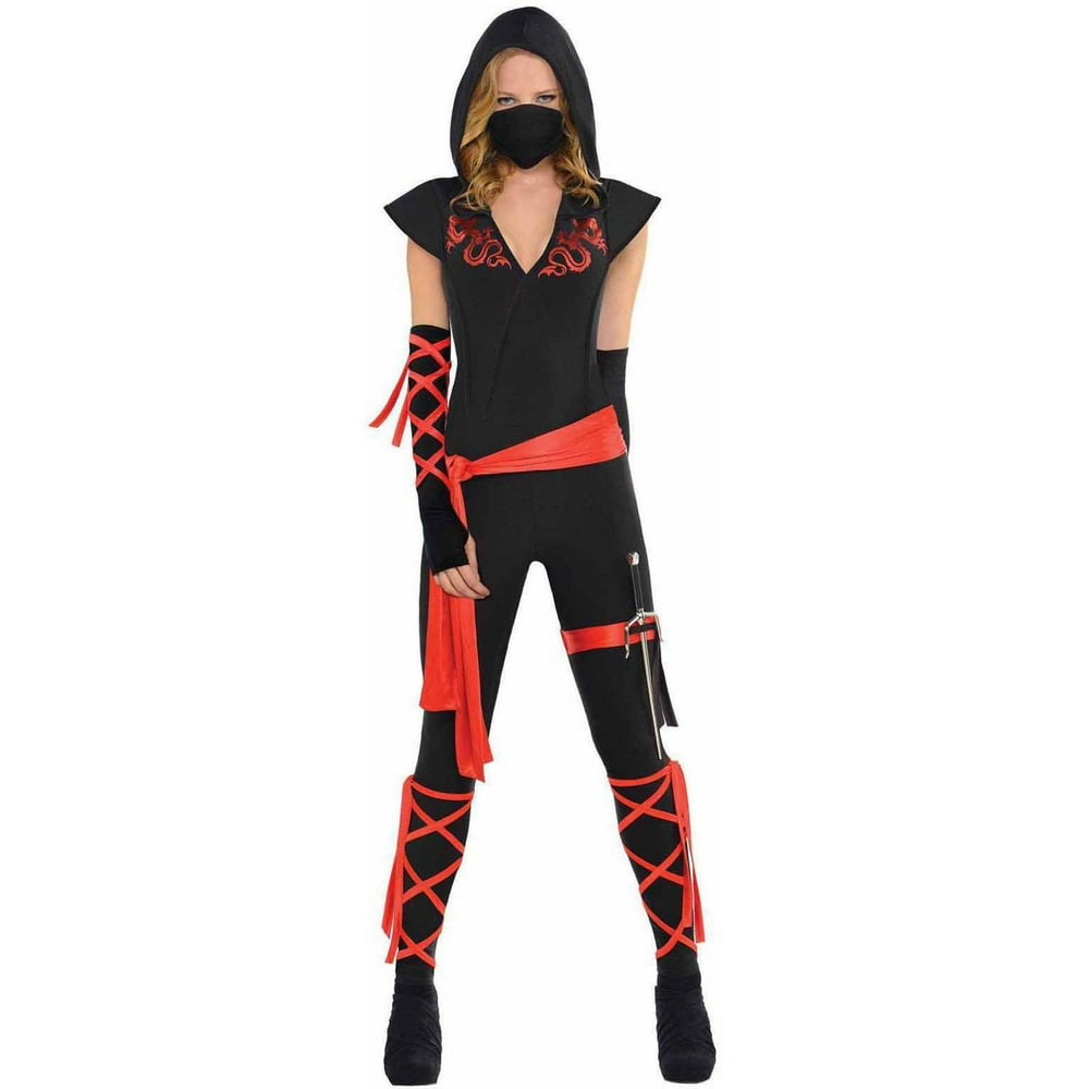 Dragon Fighter Ninja Women's Adult Halloween Costume