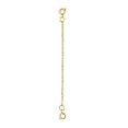 thumbnail image 1 of Extensor de cadena de seguridad de color dorado para collar, pulsera, accesorios de joyería DIY, cadena de acero inoxidable duradera., 1 of 4
