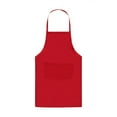 thumbnail image 2 of Apron Waterproof Work Apron Kitchen Western Food Waist Hanging Neck, 2 of 9