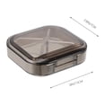 thumbnail image 2 of Pills Storage Case Portable Pills Organizer Convenient Pills Case Dental Braces Storage Case, 2 of 8