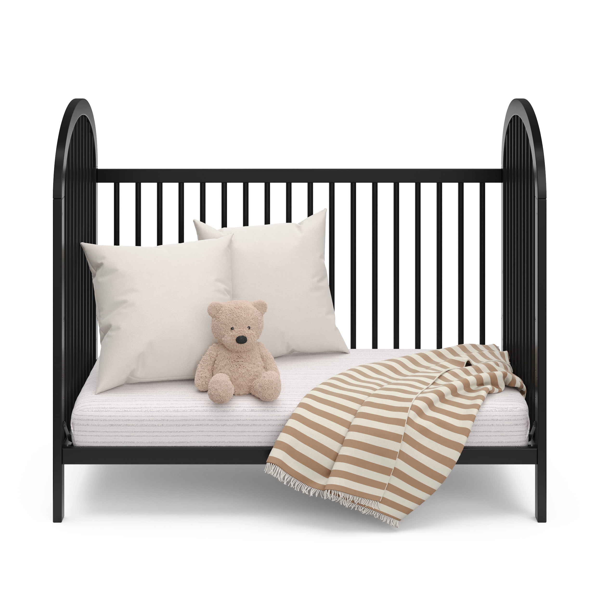 Graco Olivia 3-in-1 Convertible Baby Crib, Black