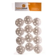 Jugs Pickleballs - White Dozen