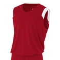 thumbnail image 2 of A4 N2340 Adult Moisture Management V Neck Muscle Shirt, 2 of 2