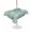 Green, Sage, Seafoam, variant on Outdoor Tablecloth with Umbrella Hole for Patio/Picnic/Party/Camping, Sage Green Conch Waterproof Table Cloth Round Cover Washable, Coastal Summer Beach Coral Rustic (Dia 54")
