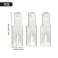 thumbnail image 3 of Y-Shaped Nickel Strip Strip Sheets Y Type 100Pcs For Battery Pack Power Tool Accessories Spot Weld Power Tool Parts, 3 of 6
