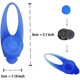 thumbnail image 4 of Pendentifs pour Colliers Chien, Etanche Silicone Souple Sécurité Clignotant à LED Lumineux for Les Sports de Plein Air et Promener le Chien Chats, 4 of 5