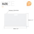 thumbnail image 2 of 100 Pack Blank Cards 30mil ID Cards with Horizontal Slot Punch White, 2 of 6