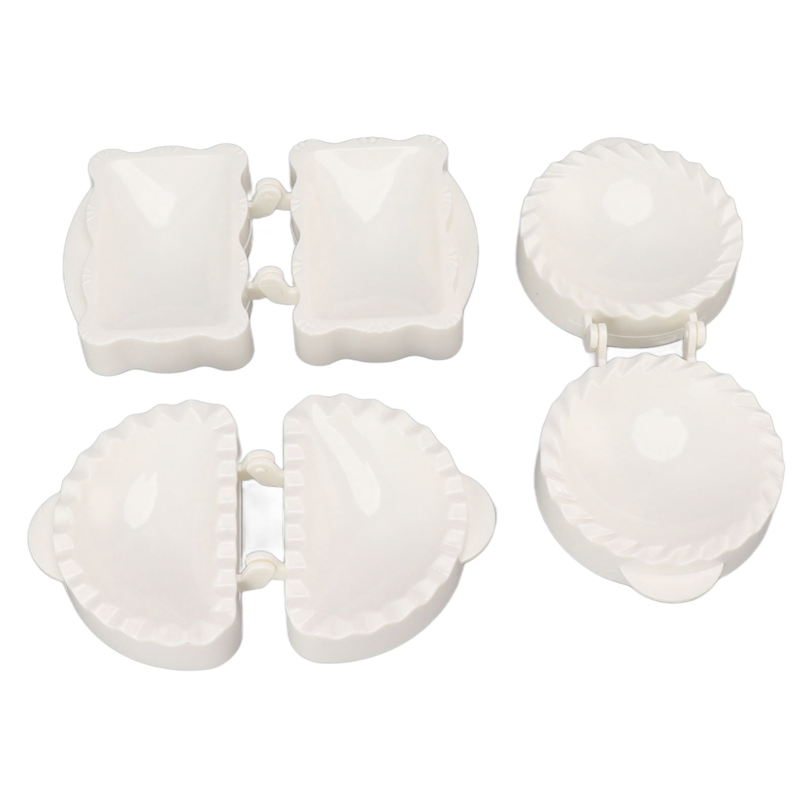 3-teiliges Pocket Pie Press Set - Kuchenpresse Für Weihnachten, Mit Schneeflocken- & Tannenbaum-Form