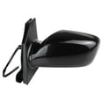 thumbnail image 5 of TRQ New Side View Power Mirror Smooth Black Driver Left LH for 03-08 Toyota Corolla, 5 of 5