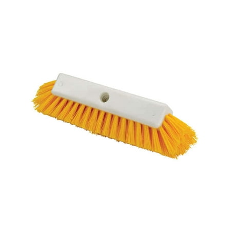 12 Inch Scrub - Winco BRF-12Y , 12-Inch Floor Multi-Surface Scrub Brush Head