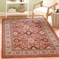 thumbnail image 4 of SAFAVIEH Charleston Cheshunt Oriental Area Rug, Red/Ivory, 5'3" x 7'6", 4 of 8