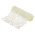 thumbnail image 1 of Unique Bargains Lace Ribbon 10 Yards 7 Inch Lace Flower Trim for Craft Headbands Wedding Pure White, 1 of 5